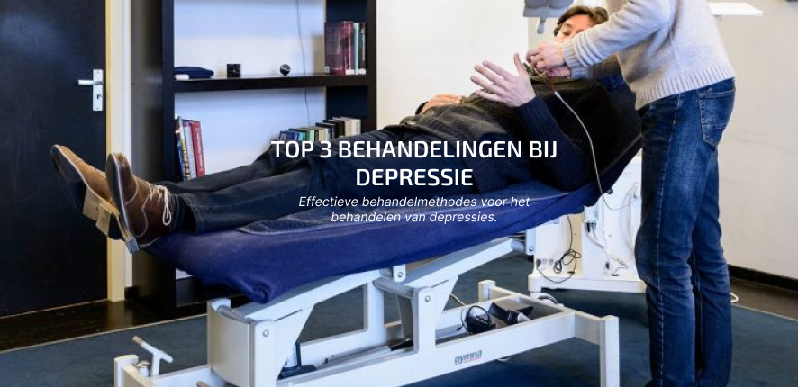 Top 3 behandelingen bij depressie