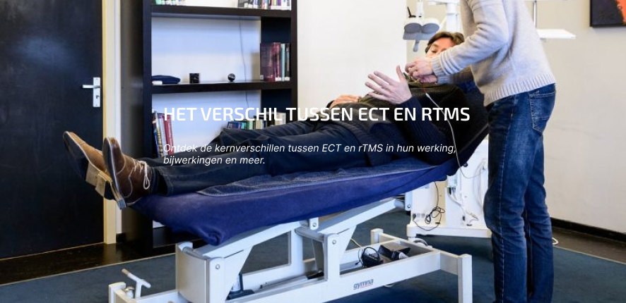 rTMS International - verschil tussen ECT en rTMS